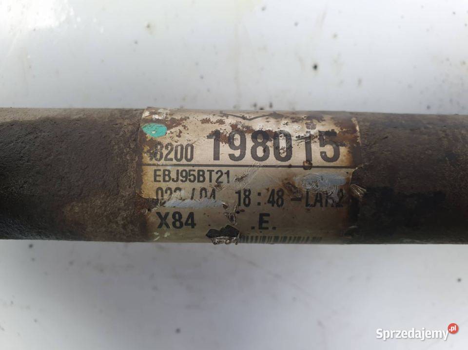 PÓŁOŚ PRAWA PRZÓD RENAULT SCENIC II 8200198015 kujawsko-pomorskie Lipno