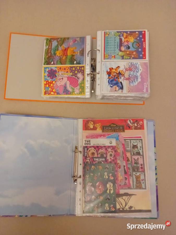 Segregatory z karteczkami z lat 90 i inne Poznań