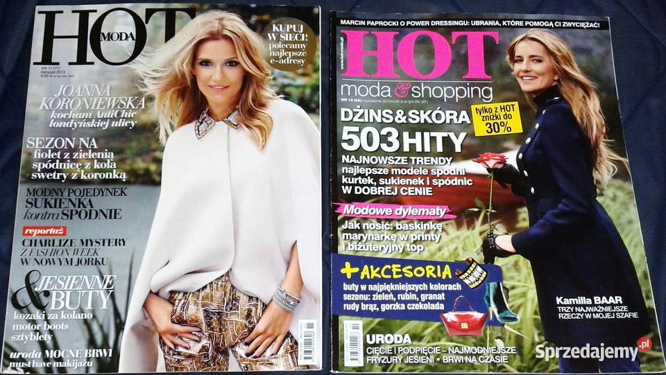 Hot Moda 10 czasopism Chełm sprzedam