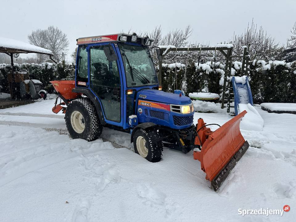 Iseki 4260 z ogrzewaną kabiną 30 mini traktorek Kościan sprzedam