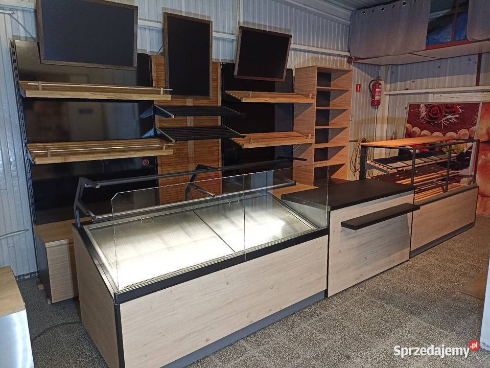 Witryna chłodnicza cukiernicza regał chlebowy Szczecin