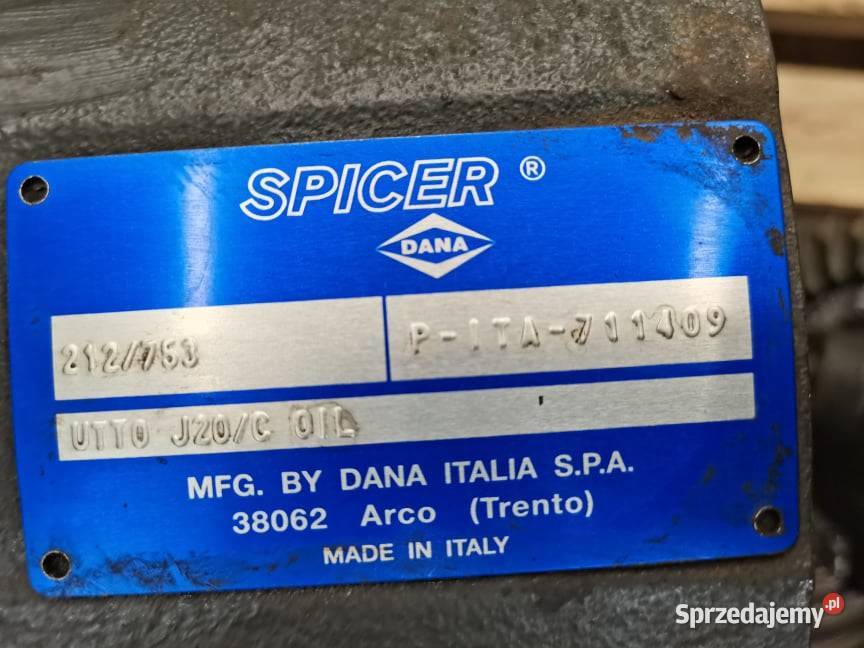 Wałek ataku Koło talerzowe Dieci 407 Agri Plus Wilkowo