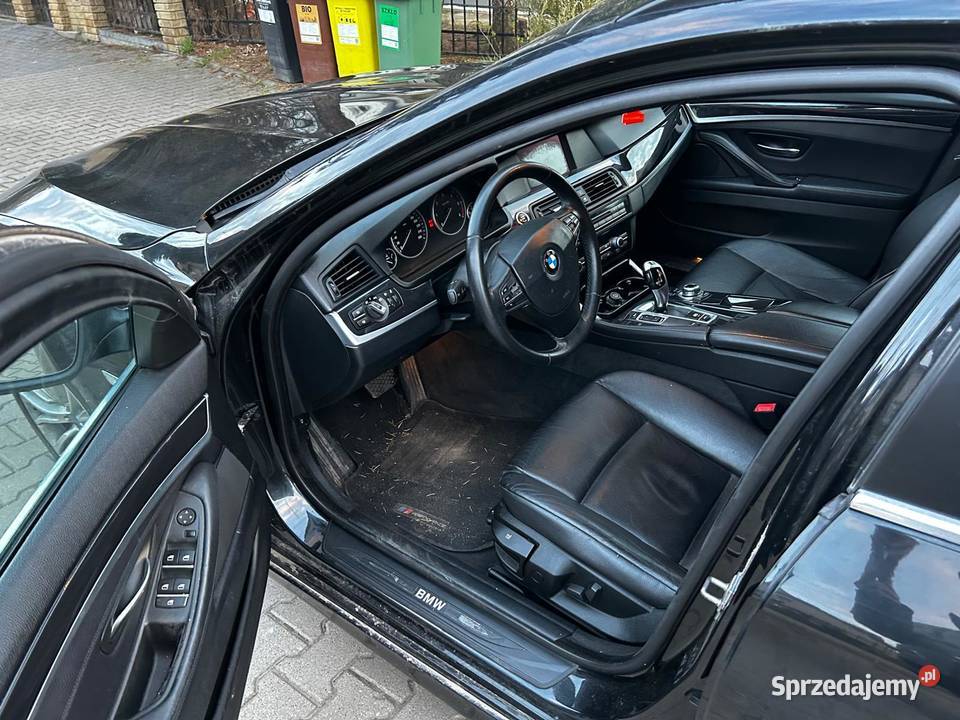 BMW Seria 5 520d Raty Prywatnie Automat Czujniki lakier metallic