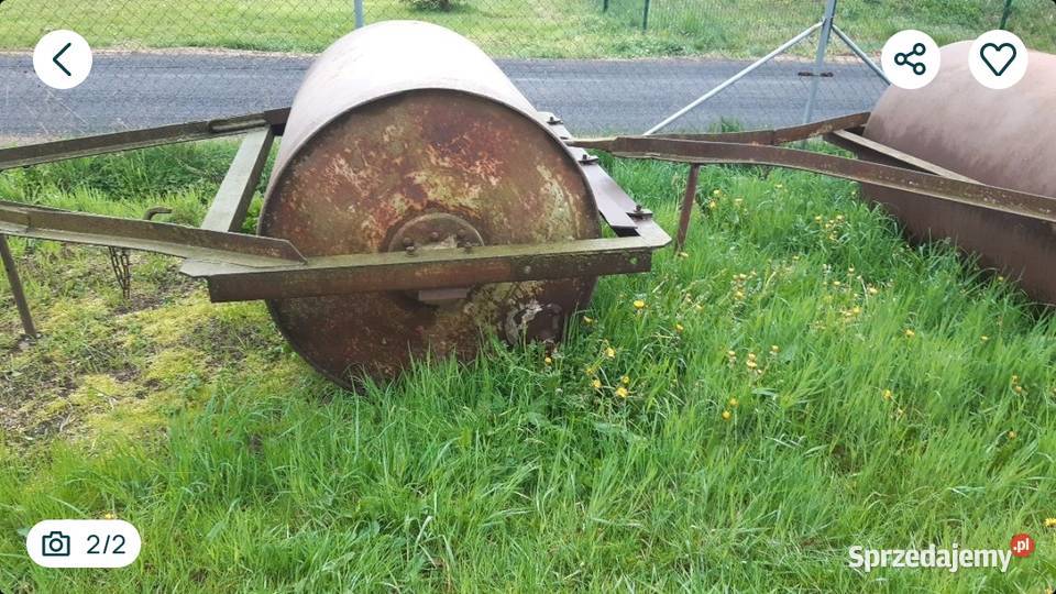 Wał gładki łąkowy do pastwisk idealny równy Wały