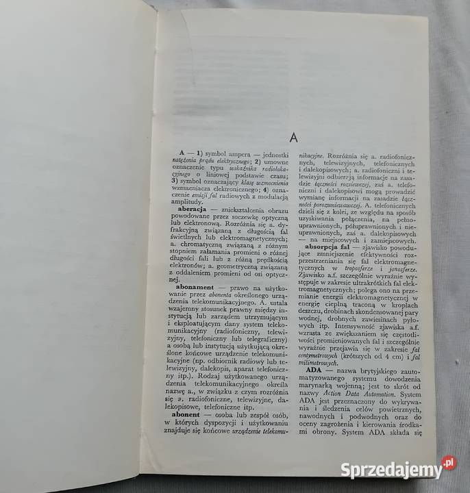 Zenon Mendygrał 1000 słów o radiu i elektronice Antykwariat Koźminek