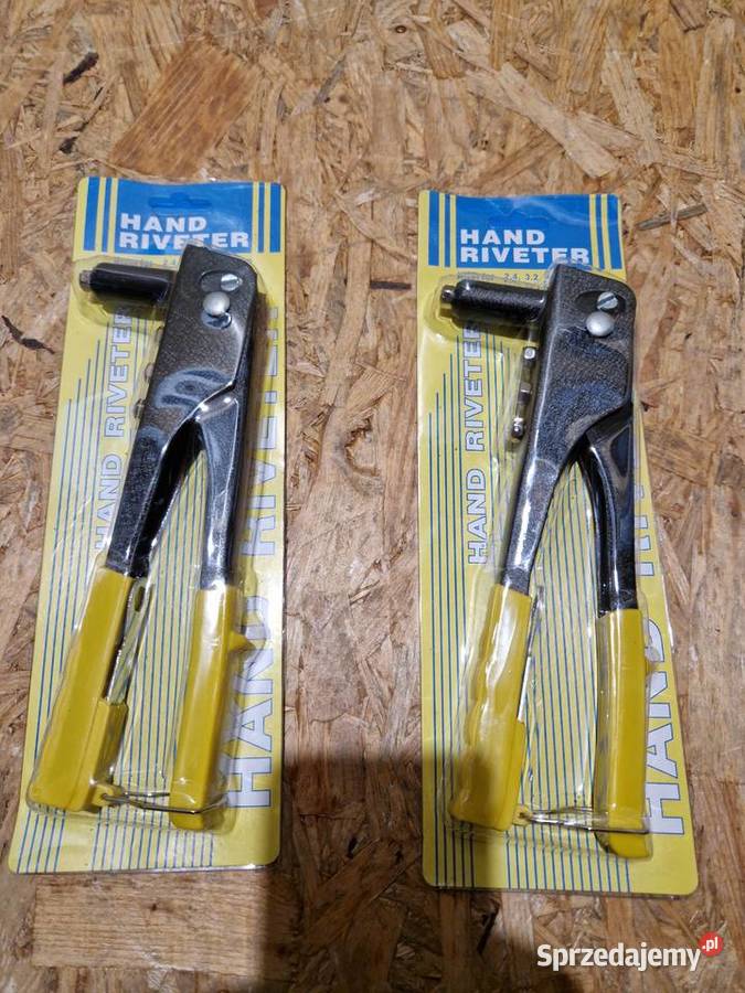 NITOWNICA RĘCZNA DO NITÓW NITY MOCNA 4 KOŃCÓWKI