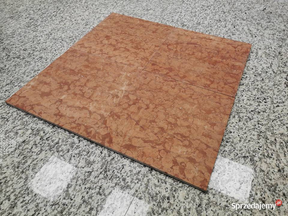 Płytki Marmurowe ROSSO VERONA 40x40x15 mat Płytki podłogowe Przemyśl