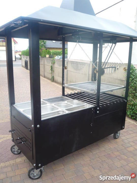 Grill cateringowy gastronomiczny na szaszłyki Damasławek sprzedam