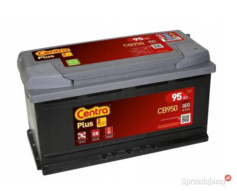 AKUMULATOR CENTRA PLUS 95AH 800A P 359X175X190 Lublin