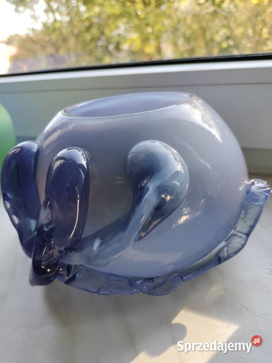 Kula krakowski instytut szkła lis wazon szklany Porcelana i szkło Choszczno