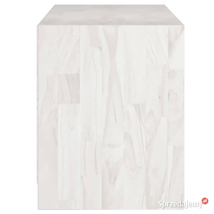 Szafka pod telewizor biała 104x33x41 lite drewno Warszawa