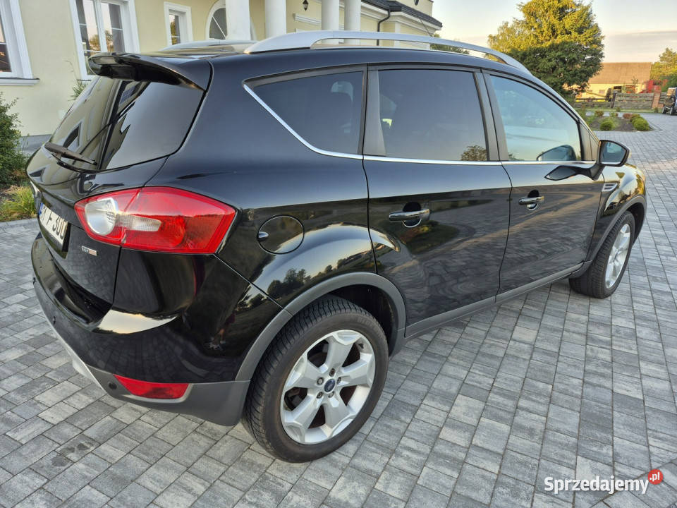 Ford Kuga pdc bezwypadkowy climatronic bez rdzy czarny Drelów