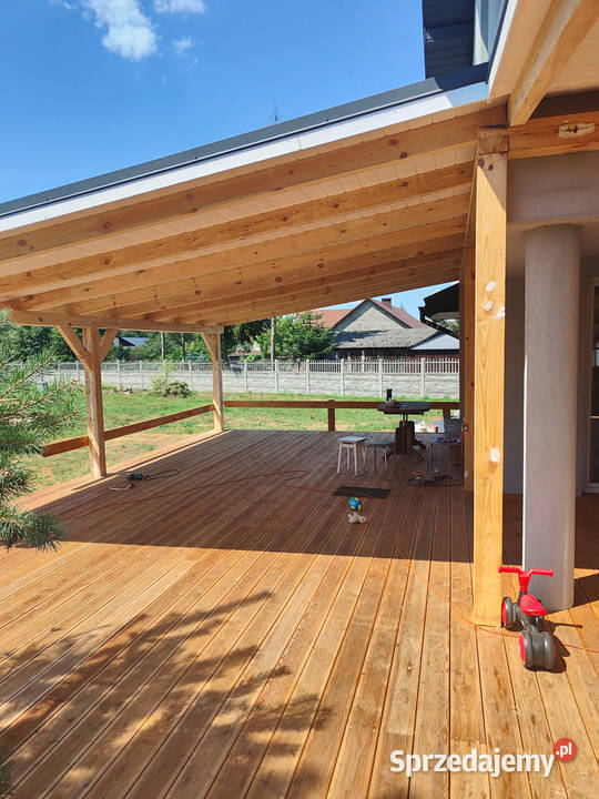 DESKA TARASOWA MODRZEW 148X28 PRODUCENT Domaradz