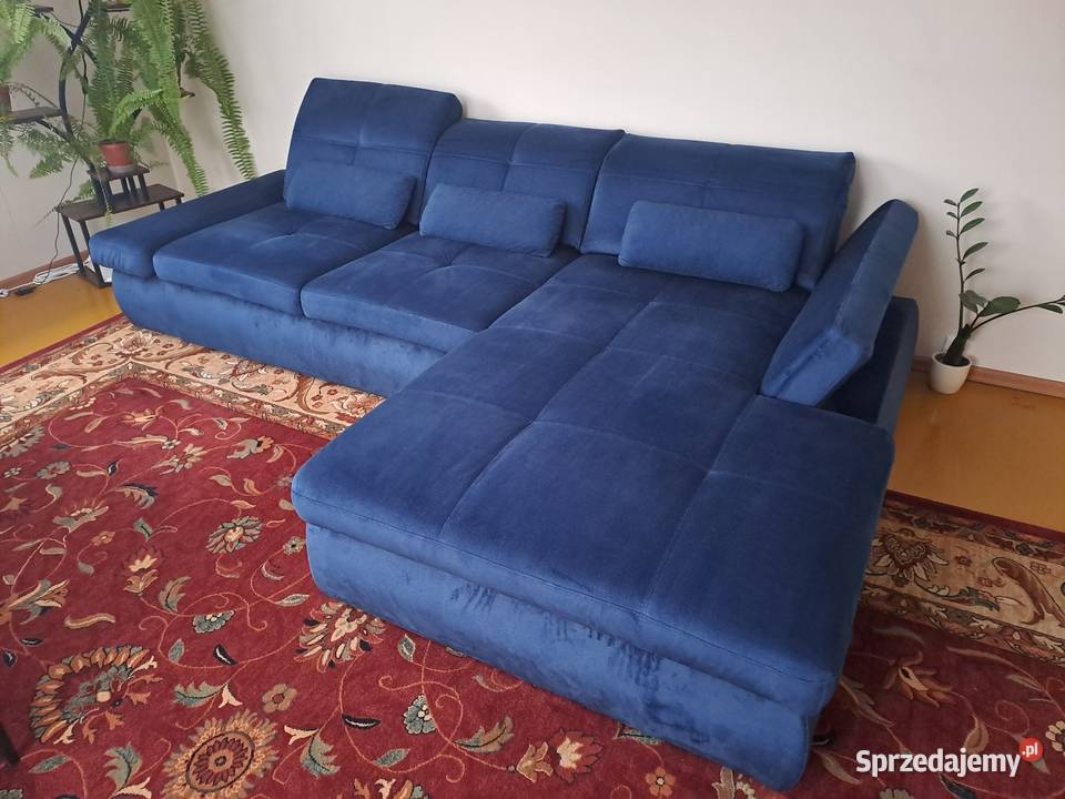 Narożnik Ortensia z funkcją spania tkanina