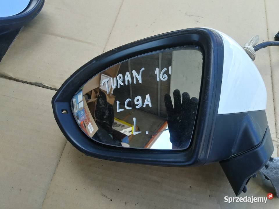 VW Touran III 16 lusterko lewe LC9A osobowe