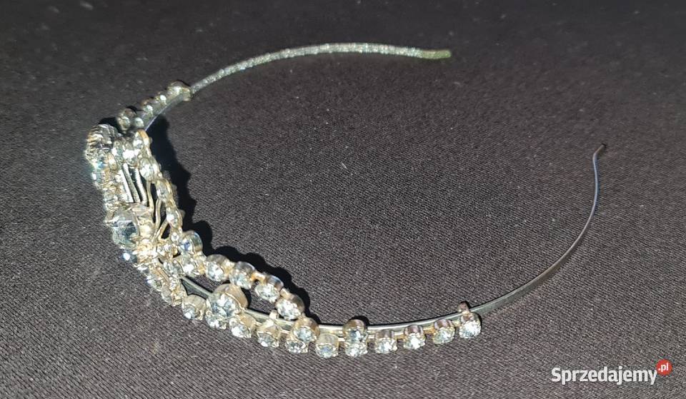 Diadem księżniczki z cyrkoniami Katowice
