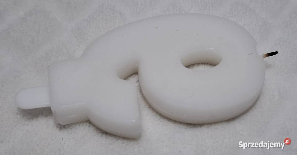 Świeczka urodzinowa 9 dziewięć dziewiąte Pozostałe Czeladź