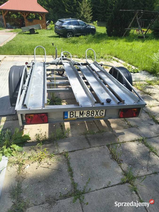 Przyczepka motocyklowa 750 na 3 motocykle sprzedam
