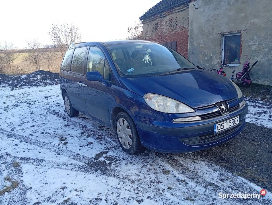 Peugeot 807 20 HDi granatowy sprzedam