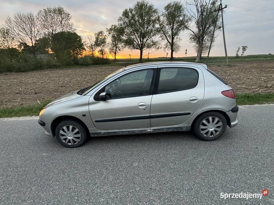 Peugeot 206 nieuszkodzony