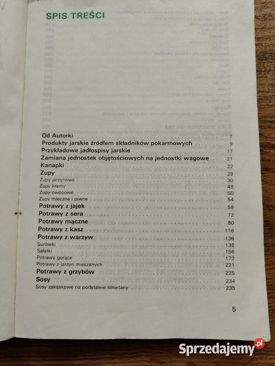 Potrawy jarskie WPiotrowiakowa