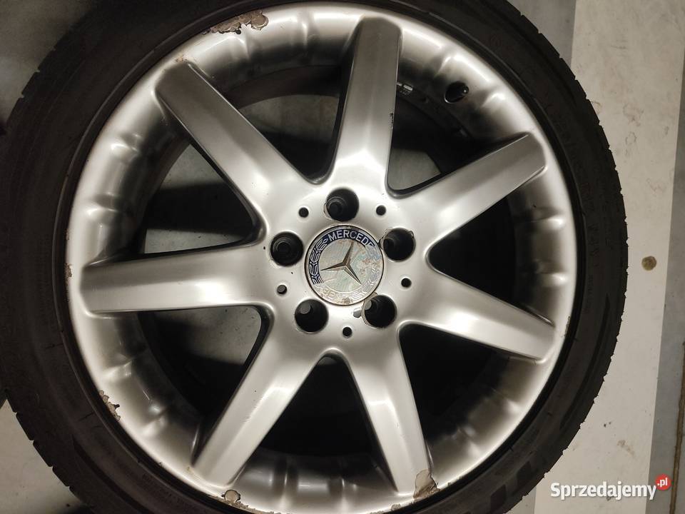 Felgi aluminiowe 17 Mercedes CKlasa W203 komplet Średnica 17" Szczecin