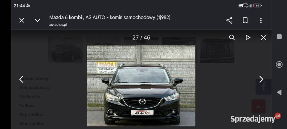 Mazda 6 Biała Podlaska