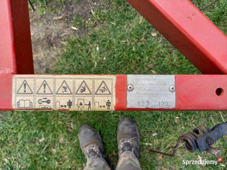 przetrząsacz do siana pająk Jarmet