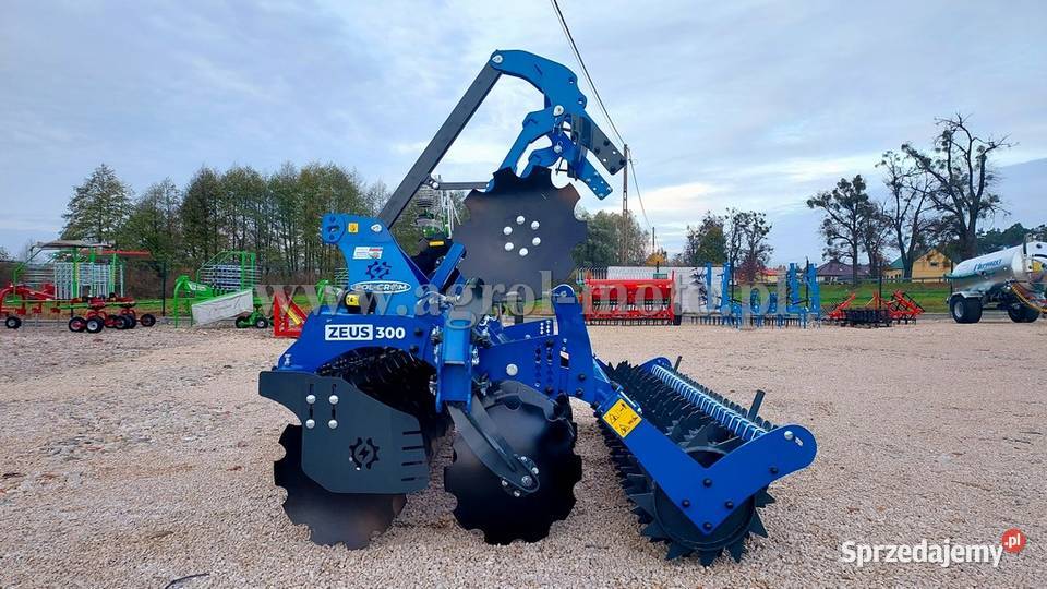 Agregat talerzowy uprawowo siewny POL GROM 3m Lubawa