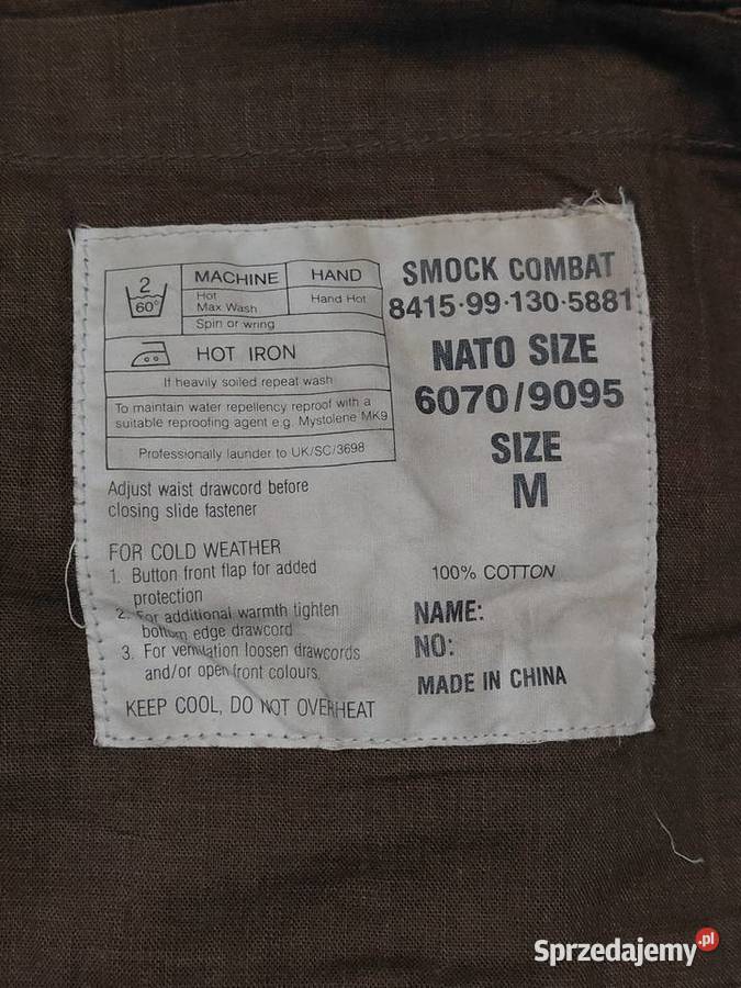Kurtka smock combat DPM Medium Wrocław sprzedam