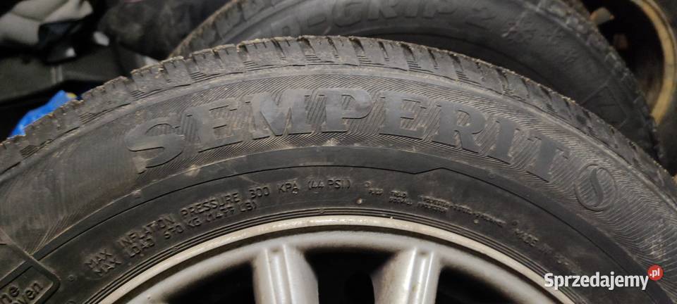 Alufelgi Citroen 2056515 z oponami zimowymi Łódź