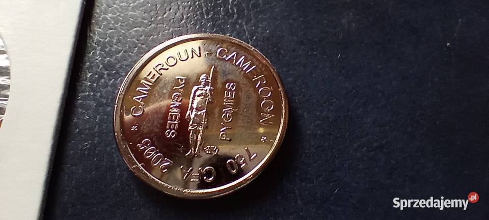 Stare monety 750 frank 2005 Kamerun Lesko