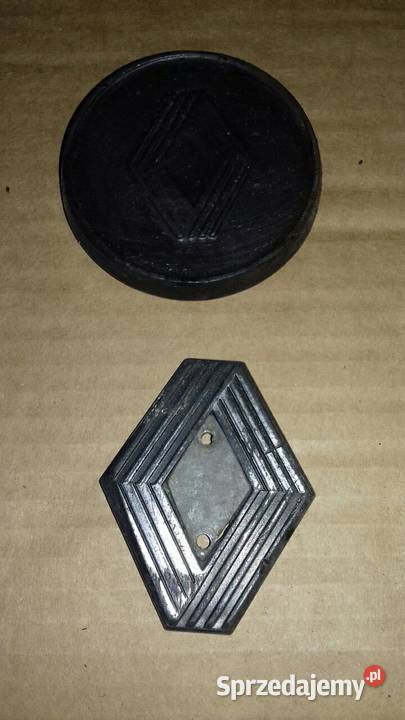 Renault 5 komplet części znaczki Reno i pokrowce osobowe Mielec