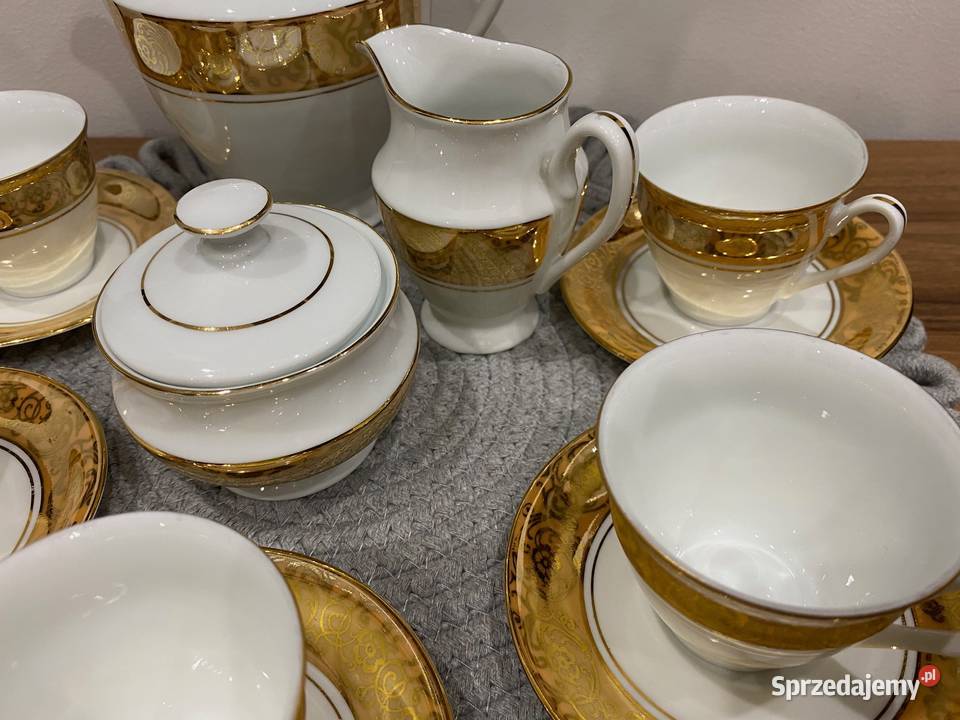 Porcelana Wawel serwis kawowy podlaskie Łomża