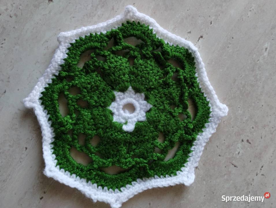 Podkłada pod kubek rozeta wielokolorowy Nieżywięć sprzedam