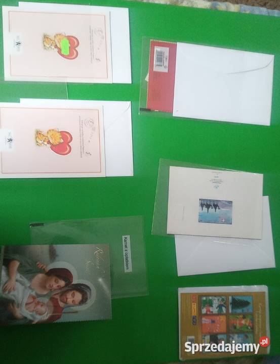 Pocztówki z lat PRL z kolędą sprzedam