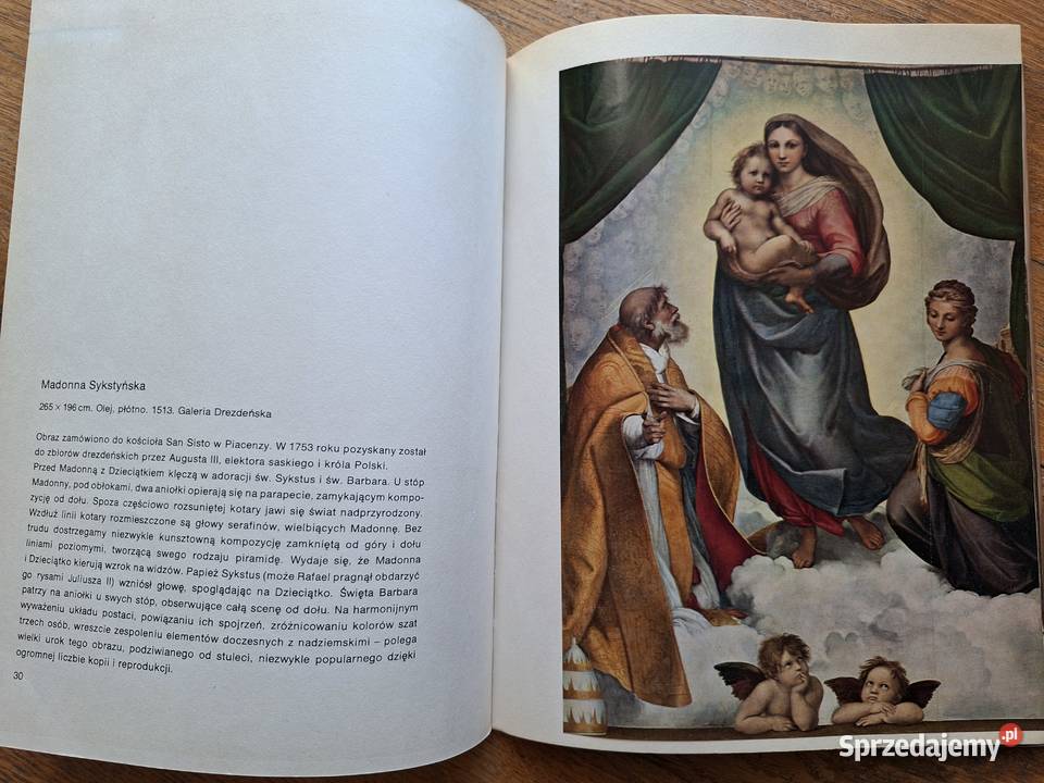 W kręgu sztuki Rafael sztuka, kultura i etnologia Książki naukowe i popularnonaukowe Kraków sprzedam