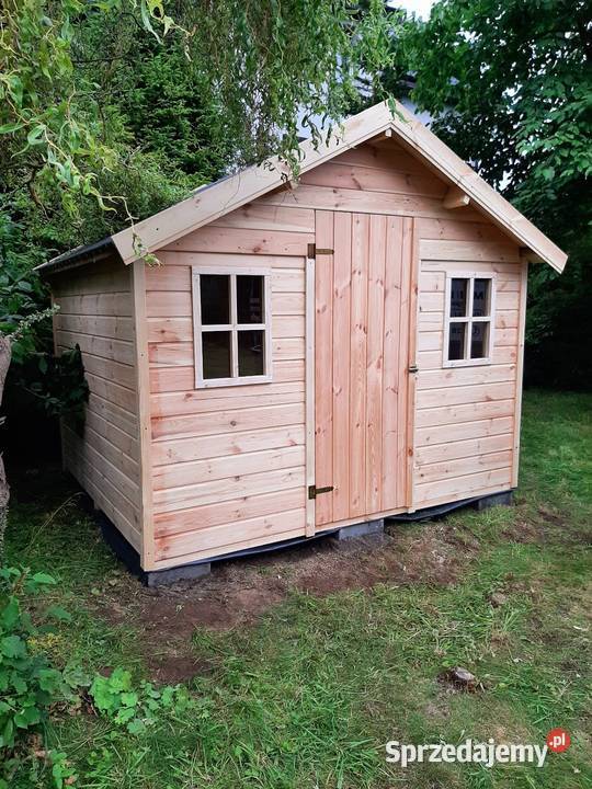 Domek drewniany ogrodowy 3x25 z podłogą PROMOCJA Sierakowice