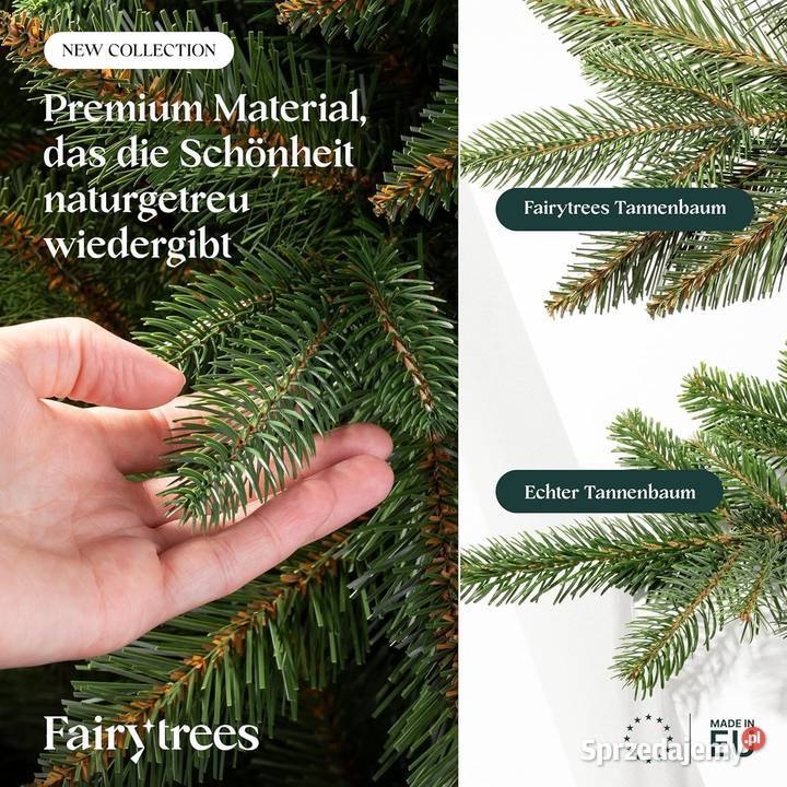 Choinka sztuczna Fairytrees Nordmann 150 jodła Jadowniki