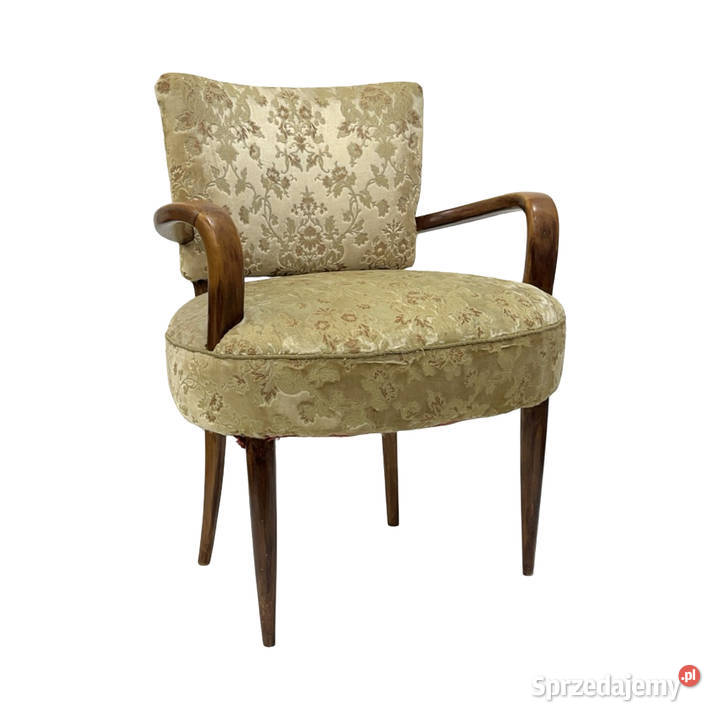 Oryginalny fotel Art Dco Jules Leleu Francja Warszawa