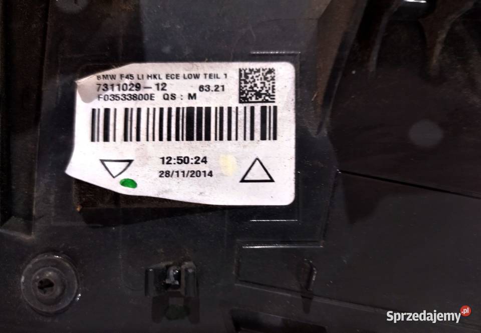 Lampy komplet BMW f45 Sączów