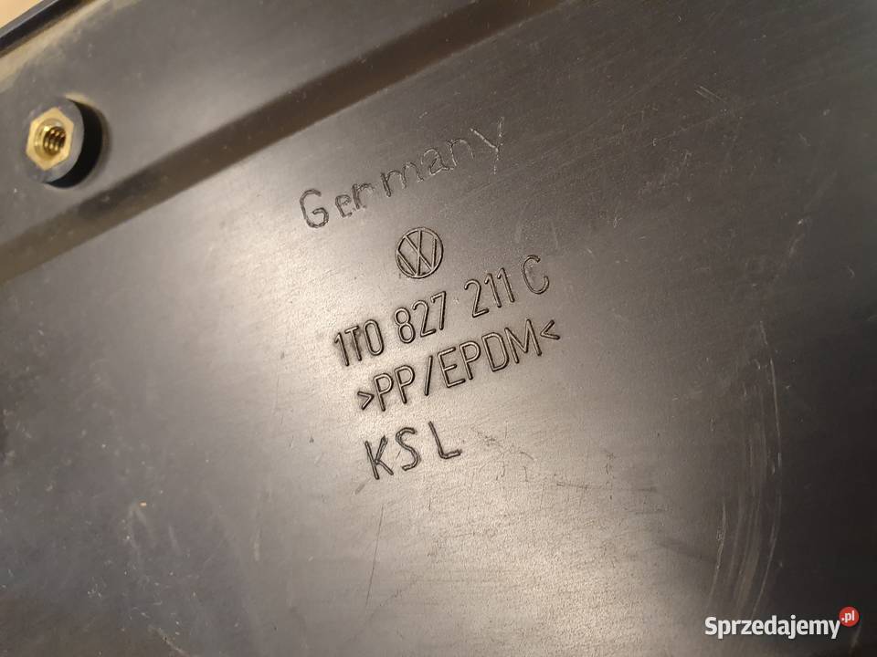 VW TOURAN 1T0 OSŁONA ZAŚLEPKA 1T0827211C osobowe