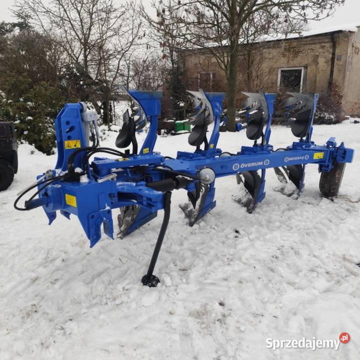 Pług Overum Xcelsior 4 skibowy do 50 na Skibę nieuszkodzony Żychlin