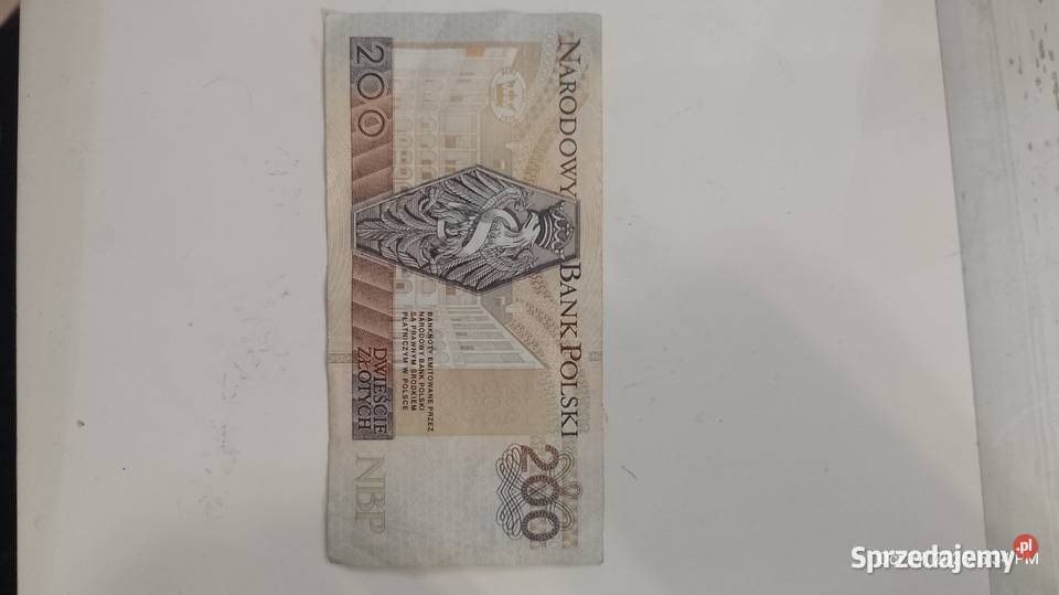 Banknot 200 DX z 1994 ładny Numizmatyka