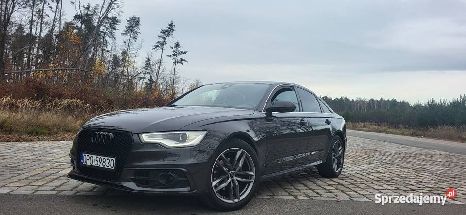 Audi A6 C7 Sedan 2012 181 Brązowe skóry ACC 2 A6 Polska Nowa Wieś