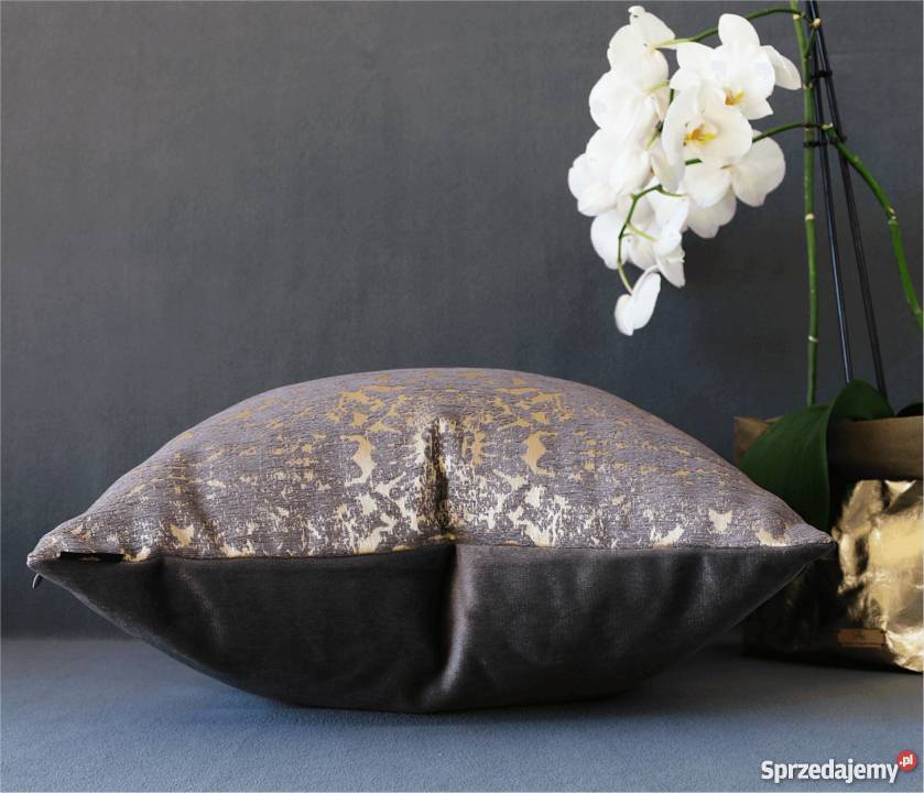 Poduszki złote szare do salonu na kanapę inny kolor mazowieckie Warszawa
