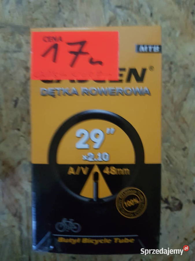 Dętka cascen 29 x 2125 FV 48 mm mtb rower wielkopolskie Głogowa sprzedam