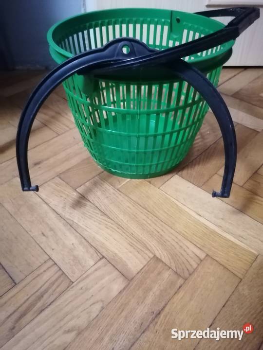 Okrągły kosz zielony Gdańsk