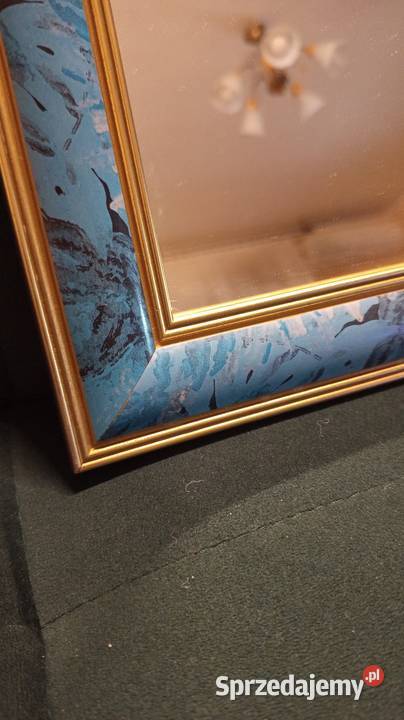 Lustro w ładnej stylowej ramie Vintage 37 x47 Warszawa