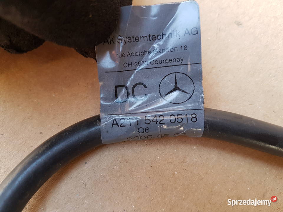 Mercedes CLS w219 klema kabel minusowy masa Legnica
